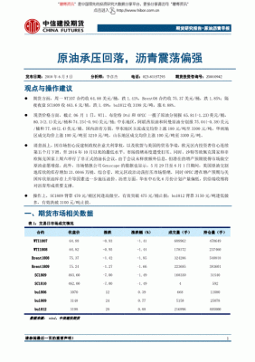 沥青期货交割标准？原油如何交割