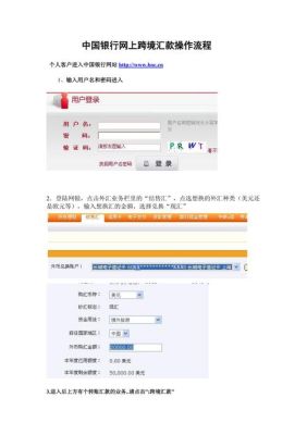 中行买外币流程？中国银行网上银行如何购买外币