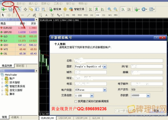 mt4软件怎么添加黄金？mt4 如何增加交易品种