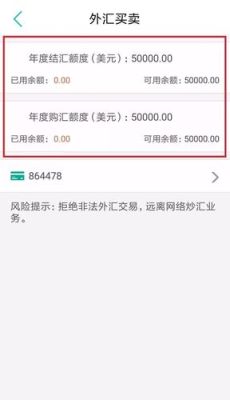 如何查询结汇额度？如何查询购汇额度
