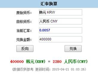 四十万韩元能兑换多少港元？香港如何韩币对港币