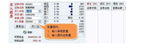 能否在晚上委托买入一支股票，等第二天开盘后自动交易？交易软件如何自动交易
