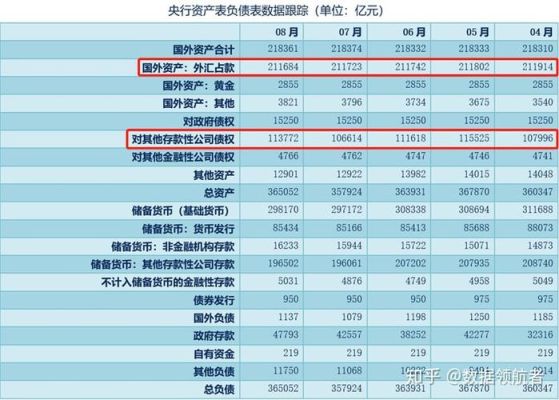 储备货币属于央行的负债怎么理解？如何查央行的外汇占款