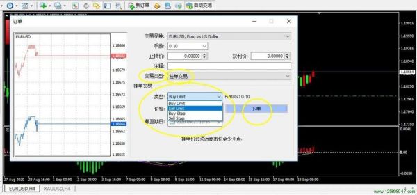 mt4的卖出限价怎么用？mt4如何获得订单