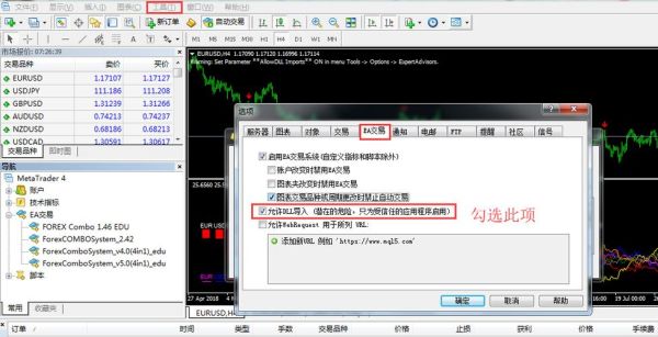 mt4ea测试优化方法？mt4如何加载ea