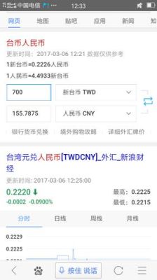 人民币和台币的比值是多少？如何计算人民币兑换台币