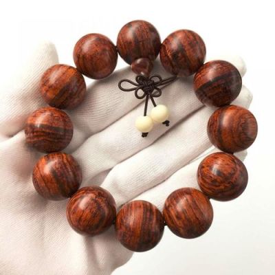 海南黄花梨手串的叉纹怎么形成的？叉盘如何分析