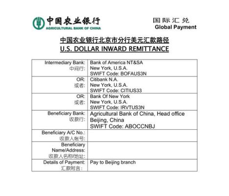 个人农行卡能付美元吗？农行如何买美金