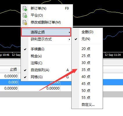 如何设置MT4的追踪止损？如何设置MT4的？手机版MT4如何设止损