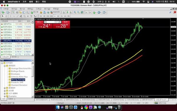 mt4怎样添加expma指标？mt4手机如何添加均线