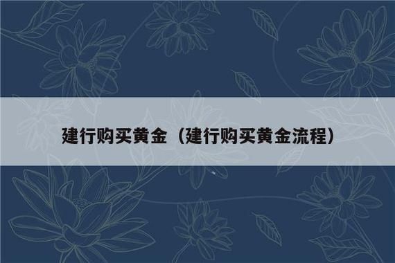 建行贵金属怎么买卖？如何在建行网银买贵金属美元金