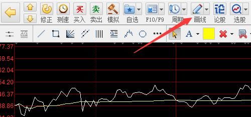 同花顺股票画线工具怎么用？如何正确地画线及依据趋势线进行买卖
