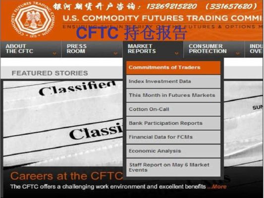 如何解读CFTC持仓报告？如何解读cftc持仓报告