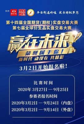 全国期货大赛怎样报名？期货服务