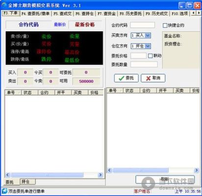 24小时期货模拟练习用哪个软件有这功能？模拟期货软件