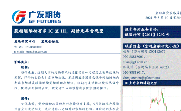 if ih ic期货是什么意思？期货i