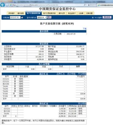 期货结算账户是什么意思？期货结算中心