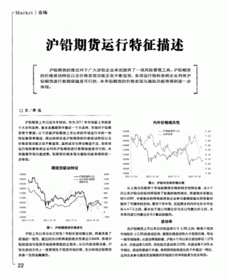 沪铅和哪个联动？沪铅期货行情