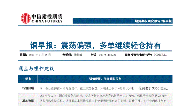 中信建投期货有限公司介绍？中信建投期货电话