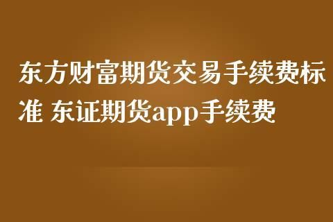 东方财富期货怎么交易？怎么买卖商品期货