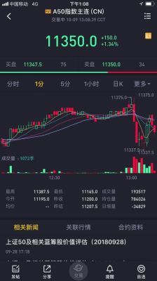 怎样在东方财富软件看新加坡富时A50股指期货？富时中国期货