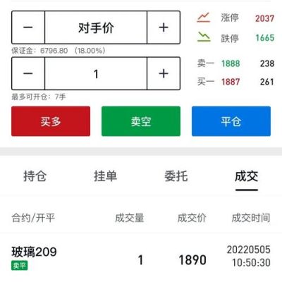 期货交易的玻璃是什么玻璃？平板期货软件