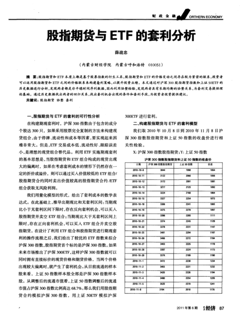 如何利用ETF实现股指期货套利？期货套利操作