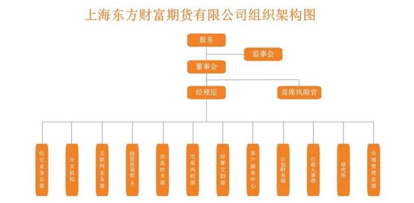 期货公司的组织架构是什么？期货公司业务部