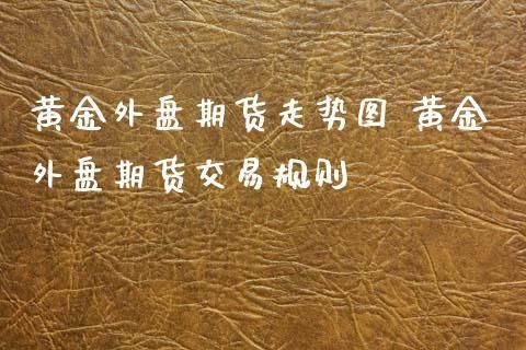 外盘期货怎么做才赚钱？外盘期货一手