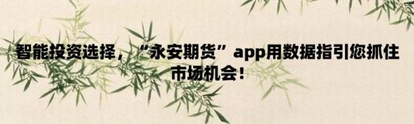 永安期货ctp是什么意思？永安期货市值