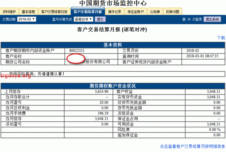 炒股怎样做才能稳赢？期货盈损单