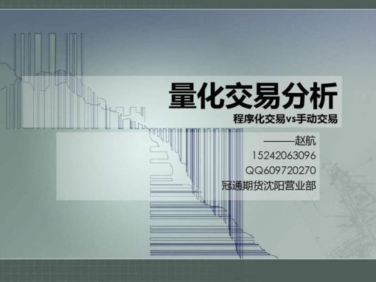 什么是商品期货量化交易？期货量化分析
