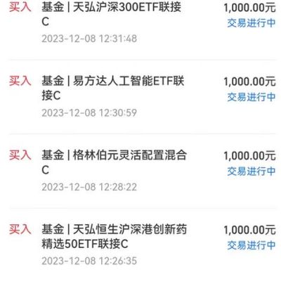 天弘沪深300etf联接a基金怎么样？上海天鸿期货