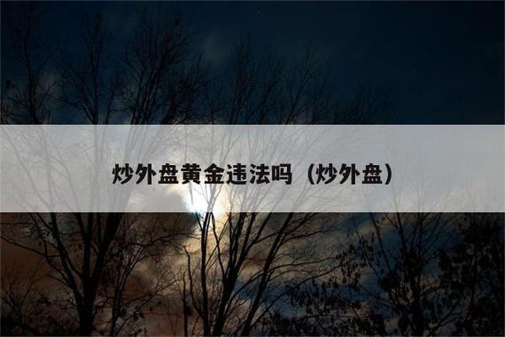 炒外盘黄金违反了法律的哪一条?如果我想炒黄金的话,能判几年？期货外盘是否合法