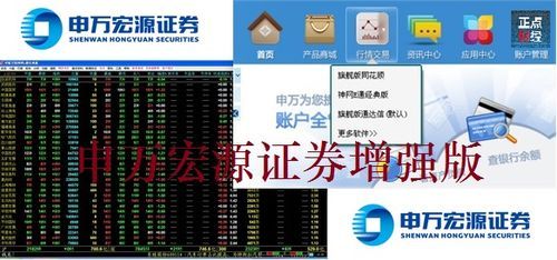申万宏源电脑版有几个版本？宏源证券期货