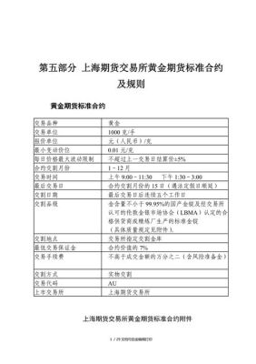 上金所的黄金怎么买？国内黄金期货交易规则