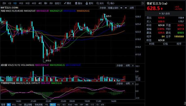 请问、在那可以实时看到期货的走势？期货实时历史