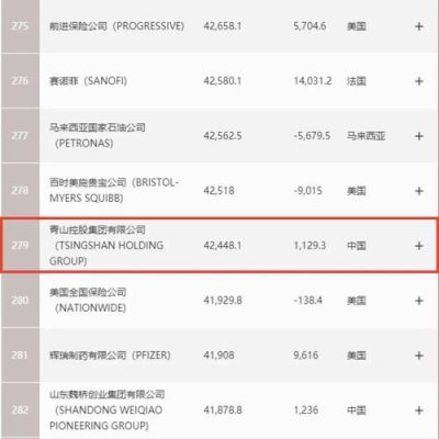 青山控股集团有限公司介绍？锰期货指数