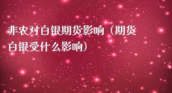 期货白银涨跌受什么影响？白银期货未来