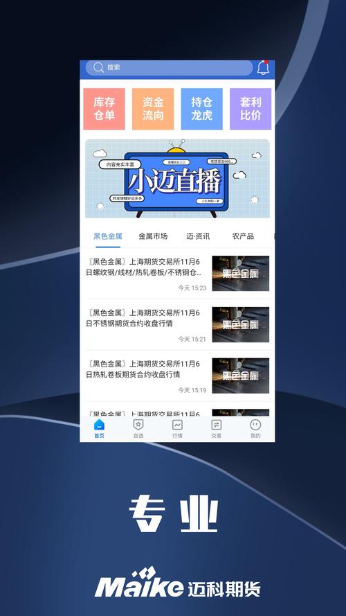 电视上看期货的app？期货类电视
