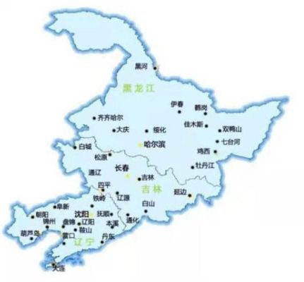 大连,哈尔滨在中国地图的位置？期货滨总