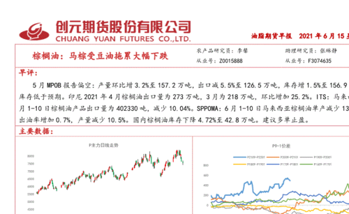 豆油期货参照哪个行情？期货马棕油连