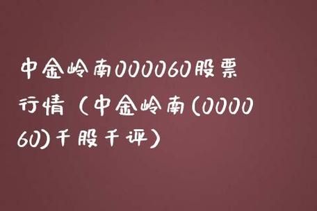 中金岭南是不是优质公司？中金期货指数