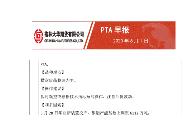pta是石化产品吗？格林大华期货平台
