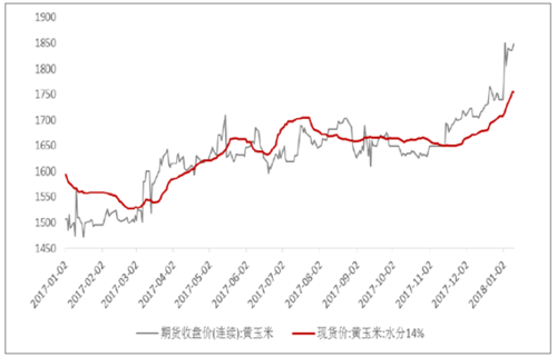 玉米期货价格和现货价格关系？期货煤和现货煤